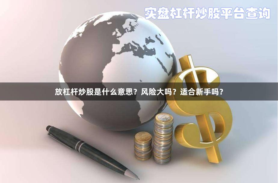 放杠杆炒股是什么意思？风险大吗？适合新手吗？